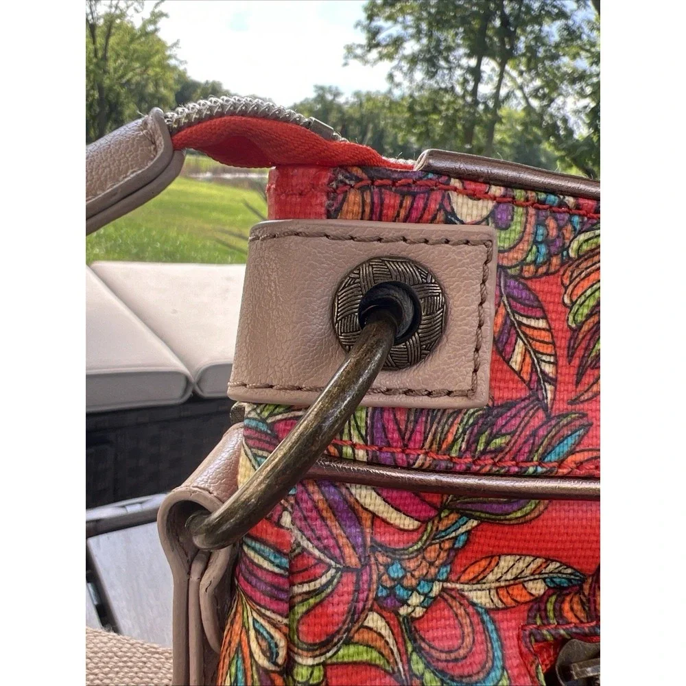 Sakroots Birds‎ of Paradise Crossbody Metro Bag Handbag Boho Festival Purse